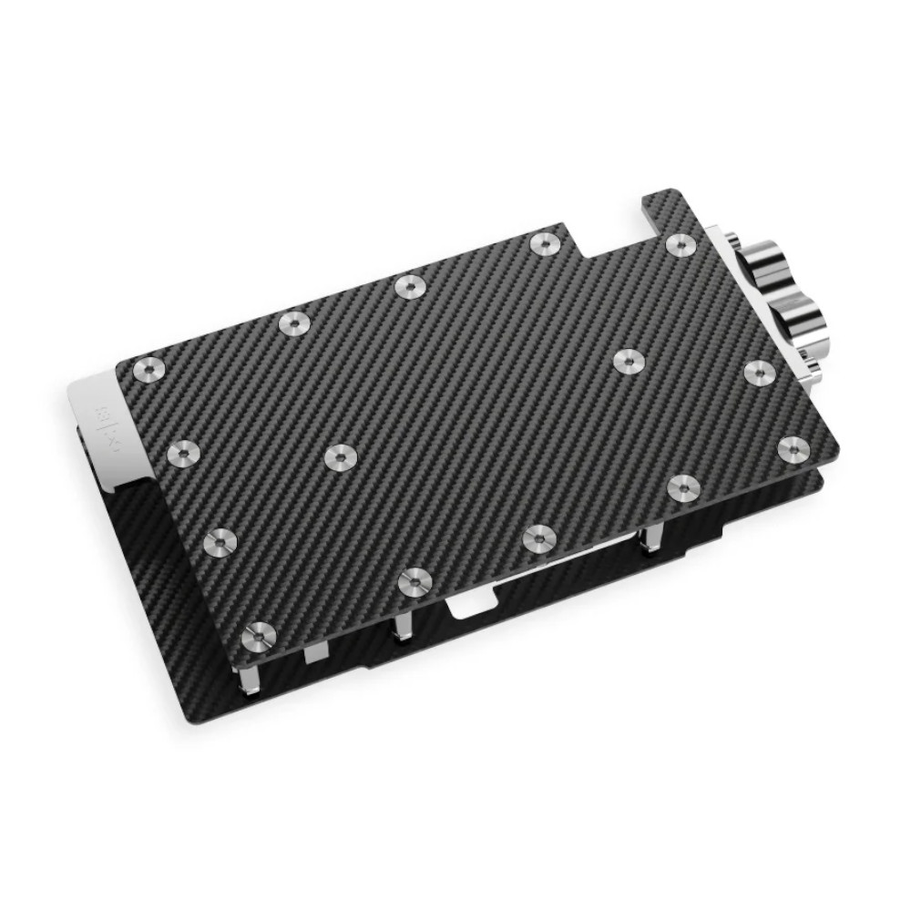 Alphacool ES GeForce RTX 5080 Reference Single Slot Graphics Card Water Block - Carbon