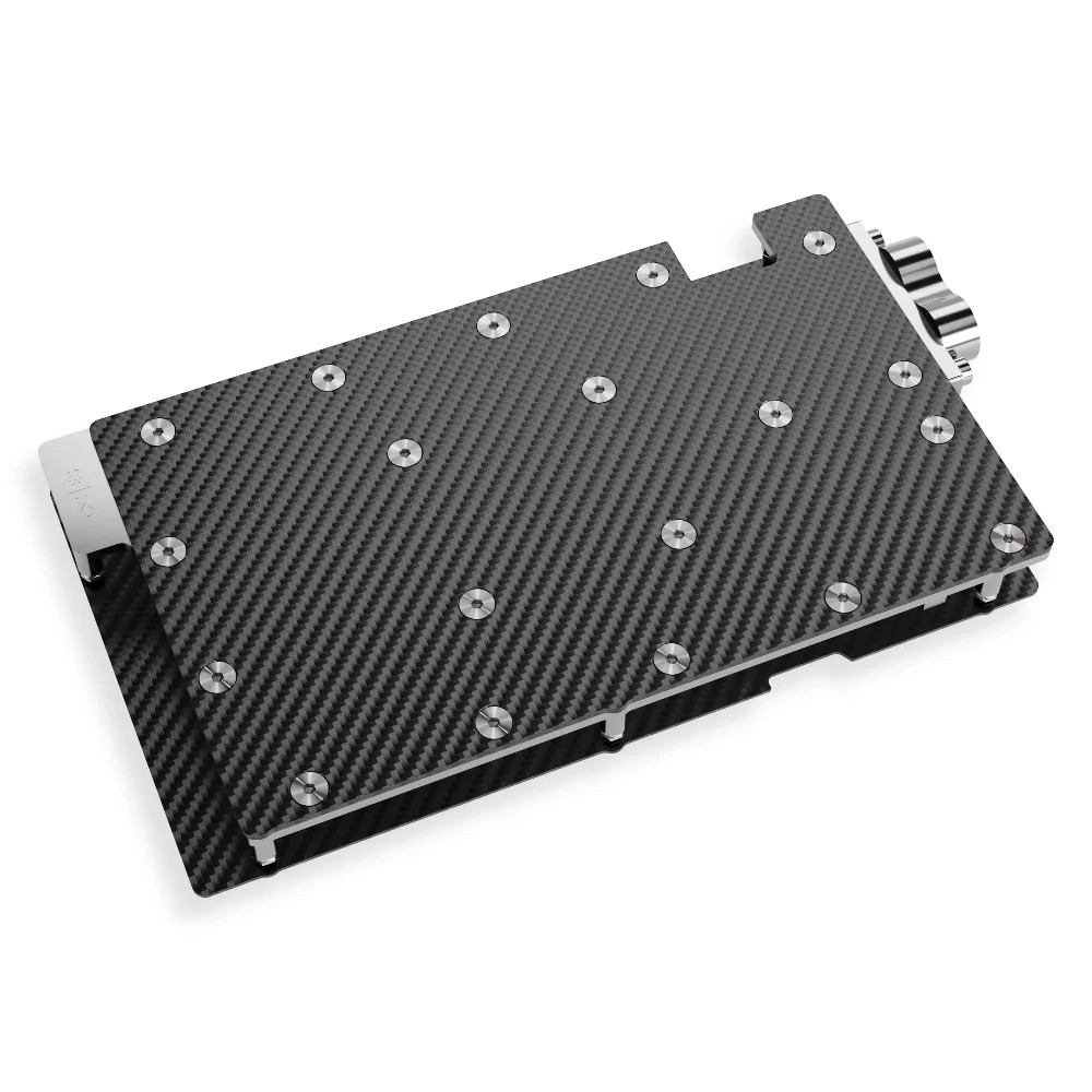 Alphacool ES GeForce RTX 5090 Reference Single Slot Graphics Card Water Block - Carbon