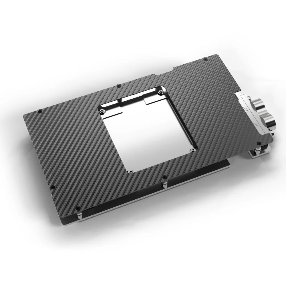 Alphacool - Alphacool ES GeForce RTX 5090 Reference Single Slot Graphics Card Water Block - Carbon