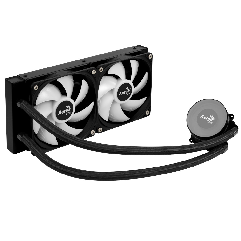 Aerocool - Aerocool Oasis L240 ARGB Black All In One CPU Water Cooler - 240mm