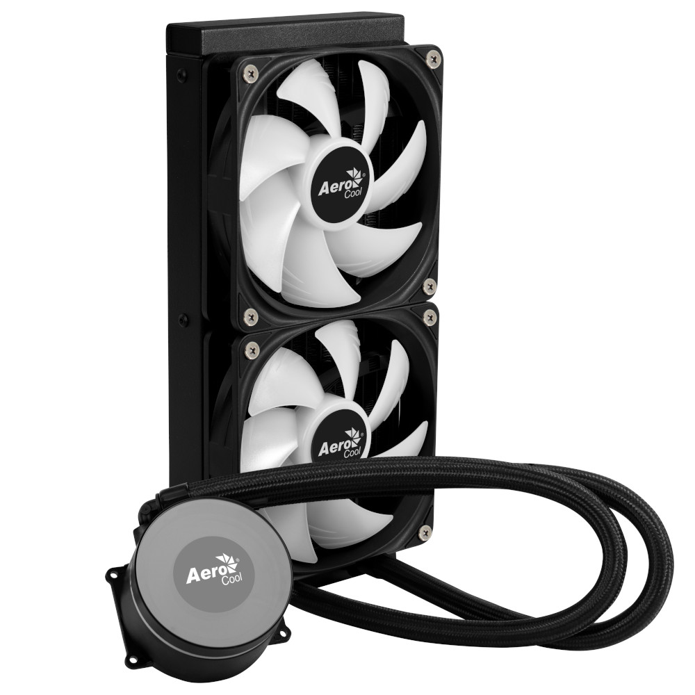 Aerocool - Aerocool Oasis L240 ARGB Black All In One CPU Water Cooler - 240mm