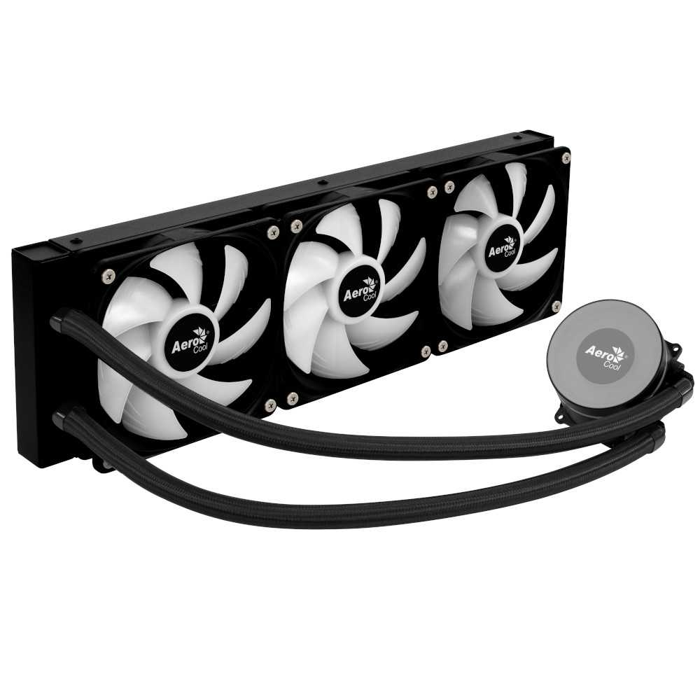 Aerocool - Aerocool Oasis L360 ARGB Black All In One CPU Water Cooler - 360mm