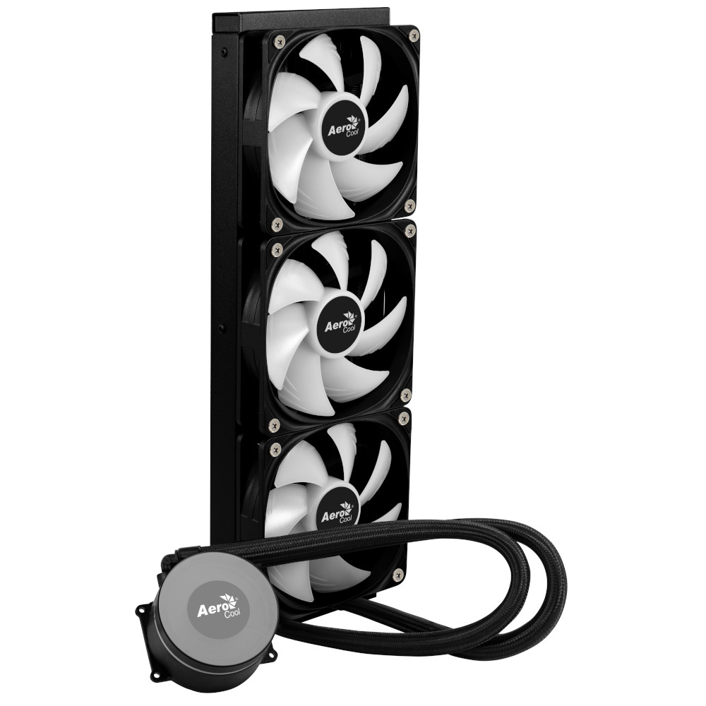 Aerocool - Aerocool Oasis L360 ARGB Black All In One CPU Water Cooler - 360mm