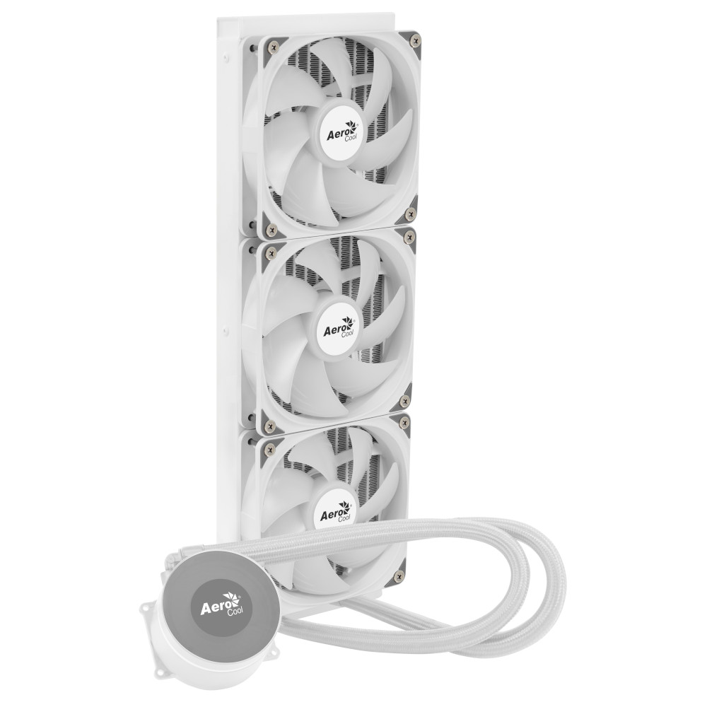 Aerocool - Aerocool Oasis L360 ARGB White All In One CPU Water Cooler - 360mm