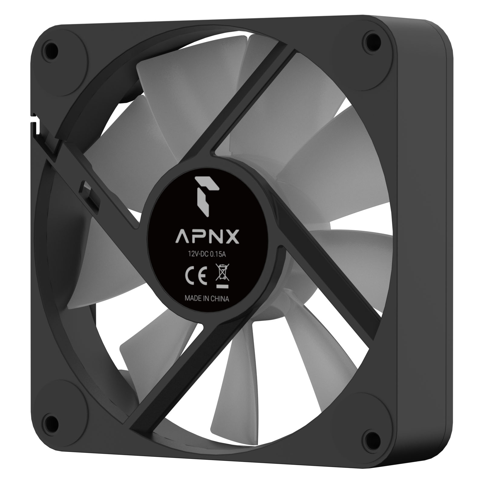 APNX - APNX FP1-Q Quiet ARGB 120mm PWM Fan - Black