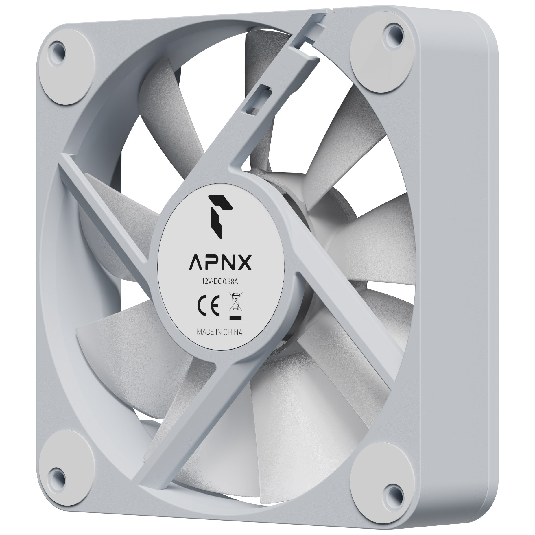 APNX - APNX FP1-R Performance ARGB 120mm PWM Fan - White