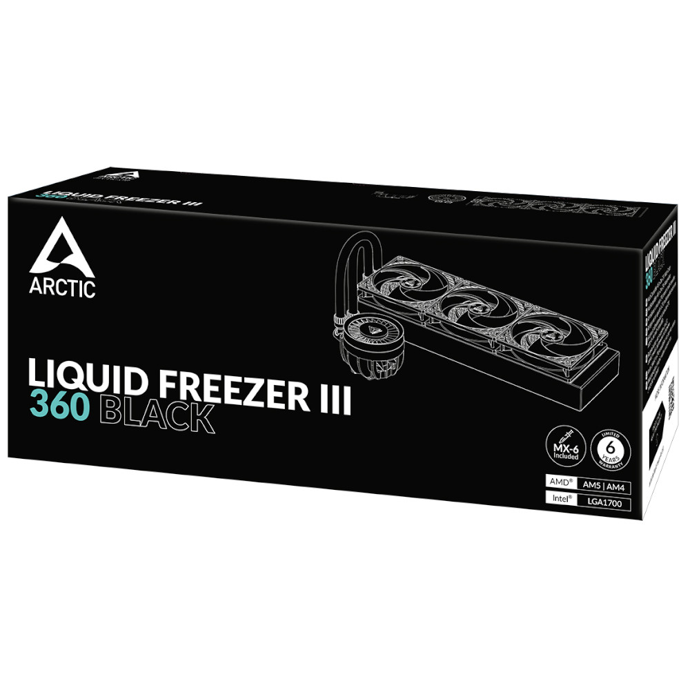 Arctic - Arctic Liquid Freezer III High Performance CPU Water Cooler - 360mm