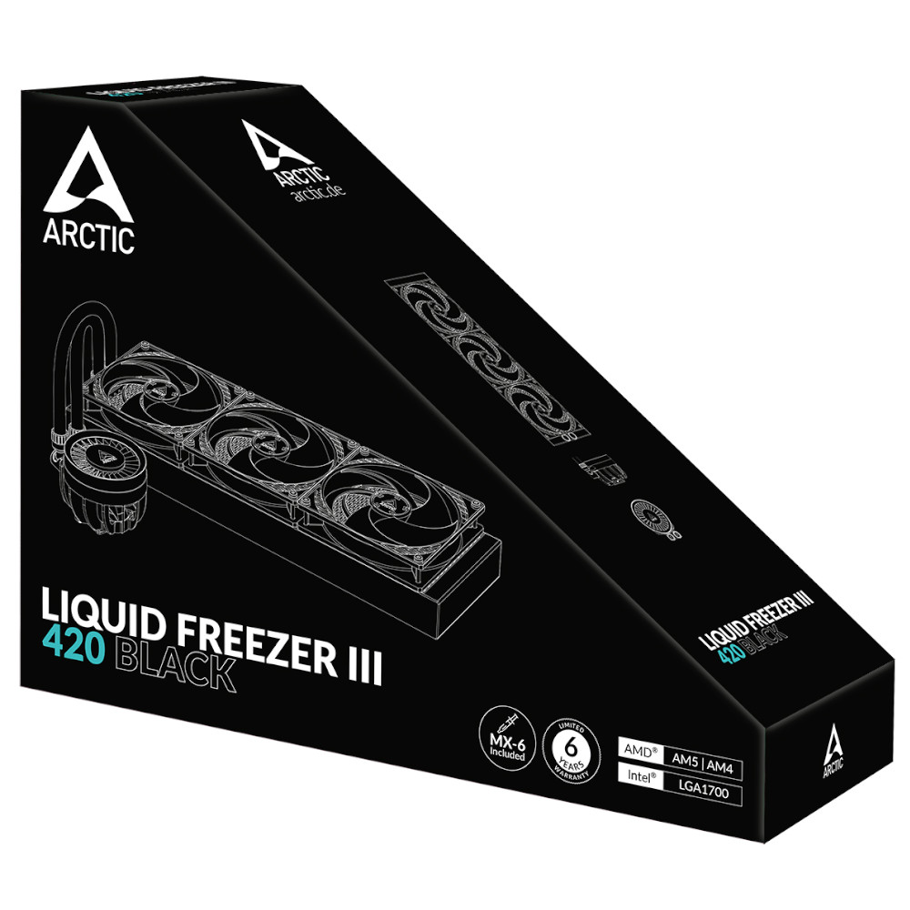 Arctic - Arctic Liquid Freezer III High Performance CPU Water Cooler - 420mm