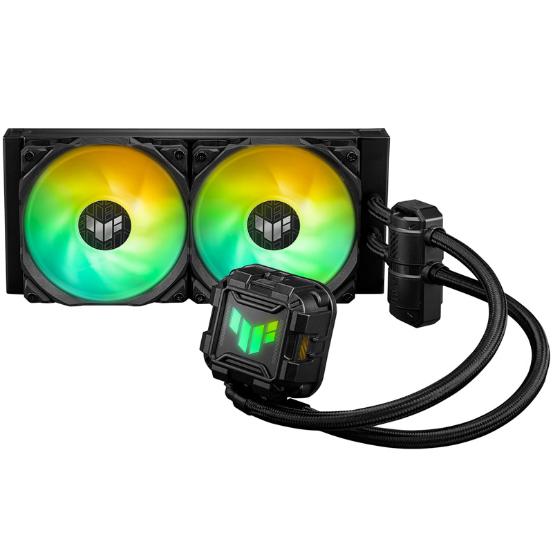 ASUS TUF GAMING LC II 240 ARGB Performance CPU Liquid Cooler - 240mm