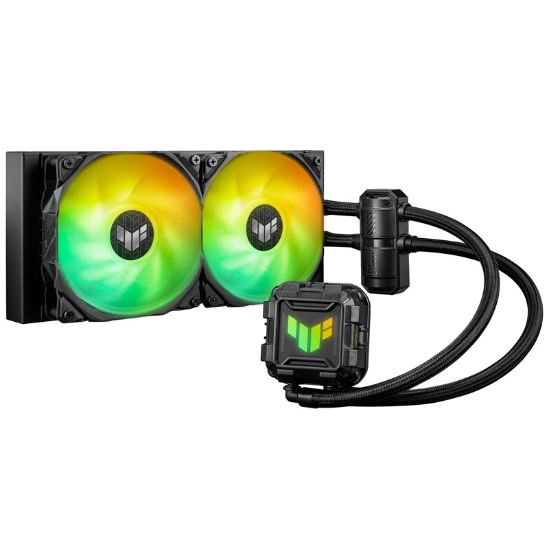 Asus - ASUS TUF GAMING LC II 240 ARGB Performance CPU Liquid Cooler - 240mm