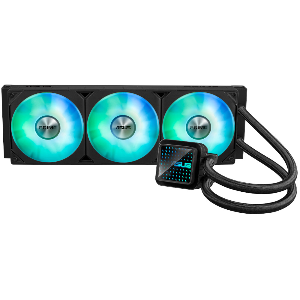 Asus - Asus Prime LC 360 ARGB AIO CPU Liquid Cooler - 360mm