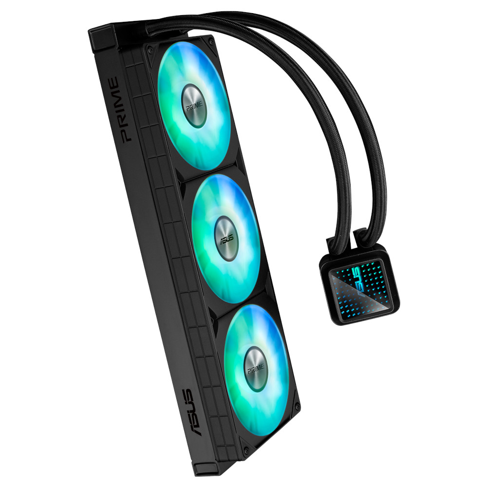 Asus - Asus Prime LC 360 ARGB AIO CPU Liquid Cooler - 360mm