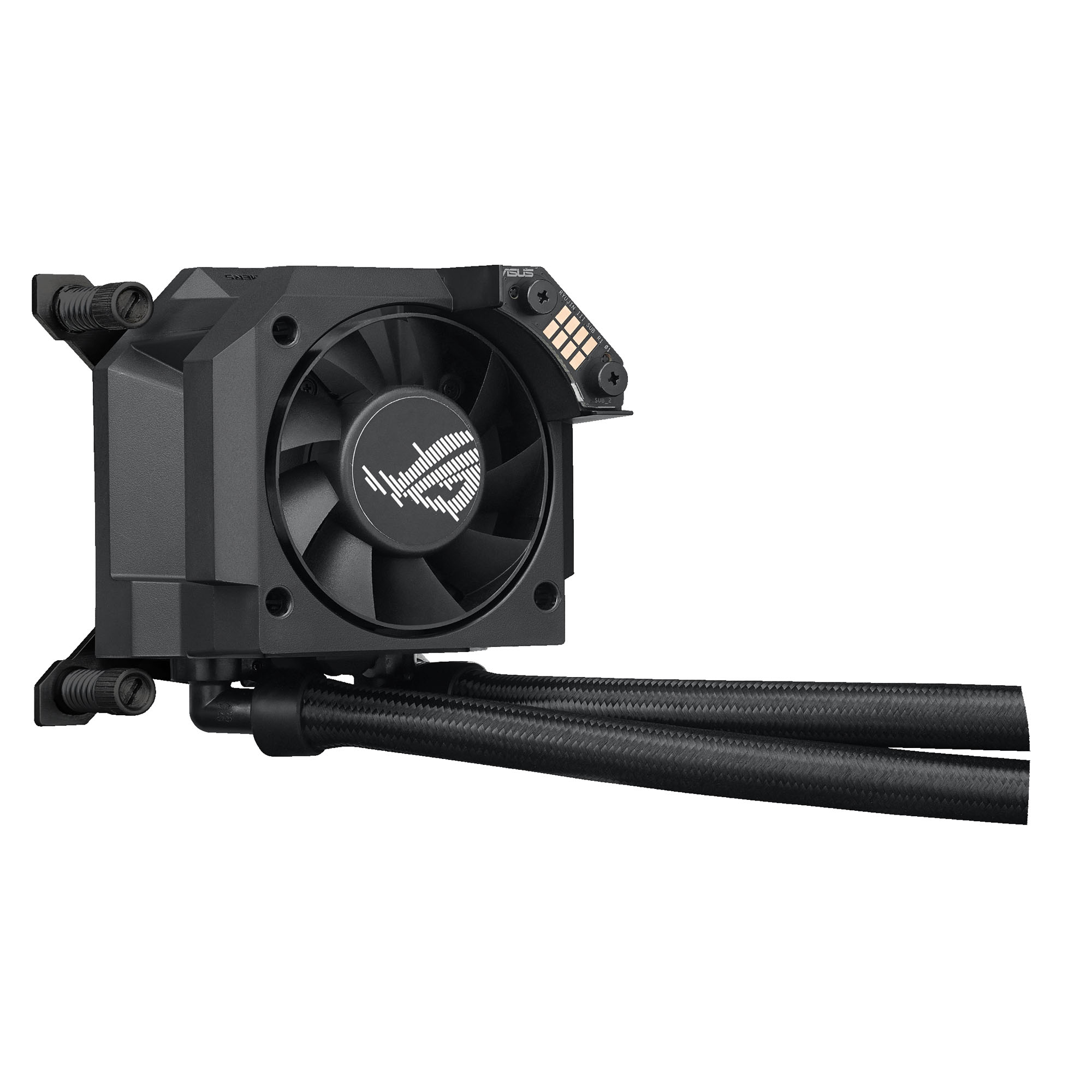 Asus - ASUS ROG Ryujin III 360 Extreme ARGB Performance AIO Black CPU Liquid Cooler with OLED- 360mm