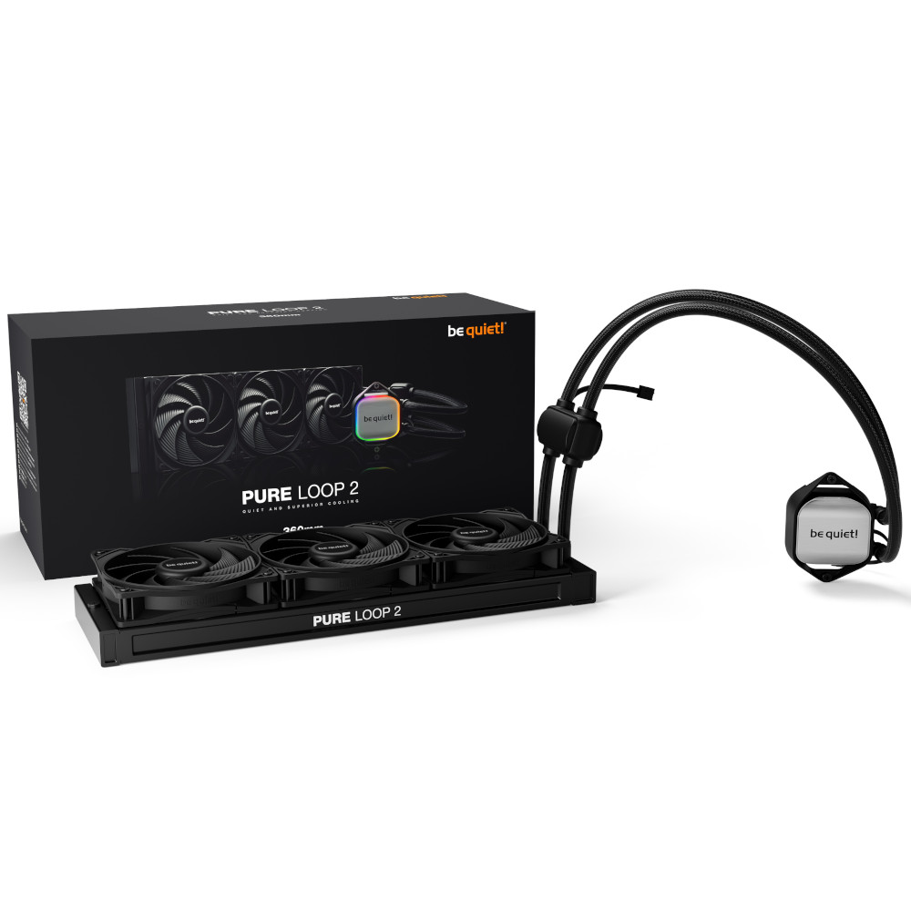 be quiet! Pure Loop 2 360mm AIO CPU Water Cooler