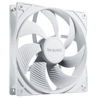 Photos - Computer Cooling be quiet! be quiet! be quiet Pure Wings 3 140mm PWM Fan - White BL112 