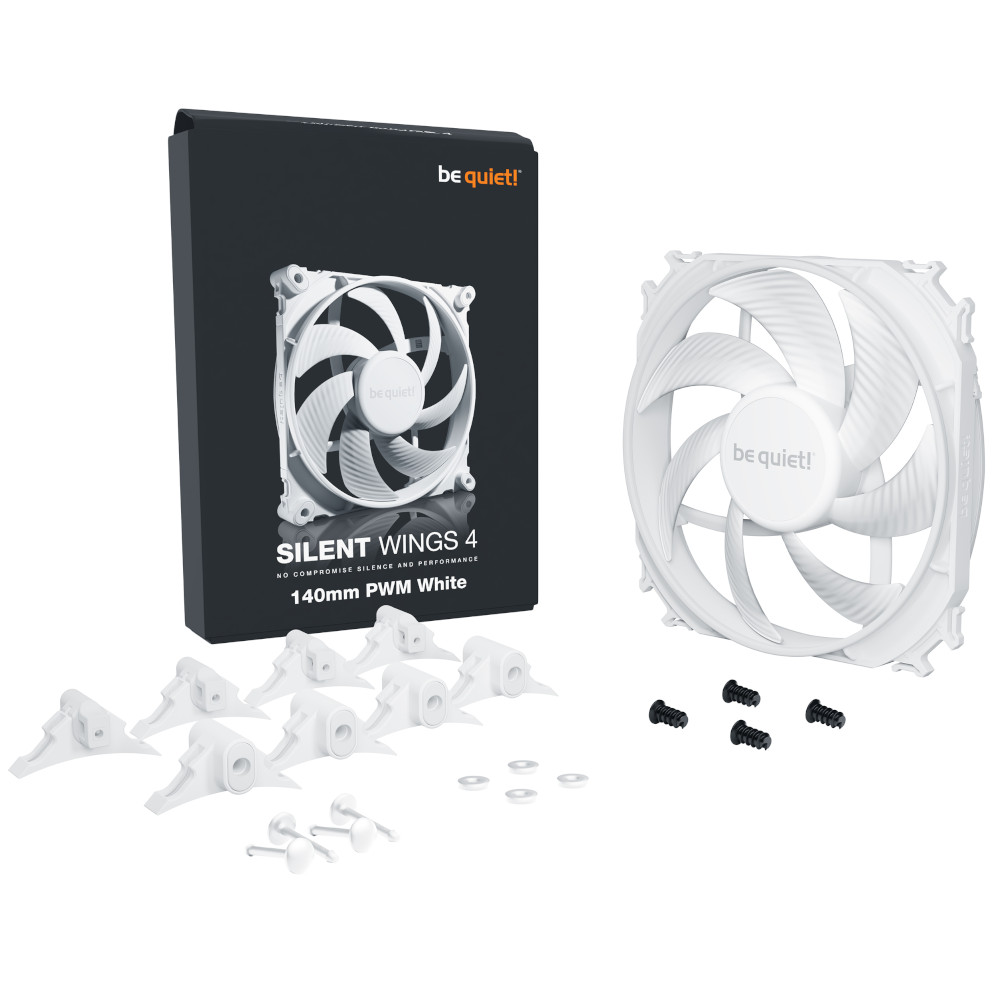 be quiet! - be quiet Silent Wings 4 140mm White PWM Fan