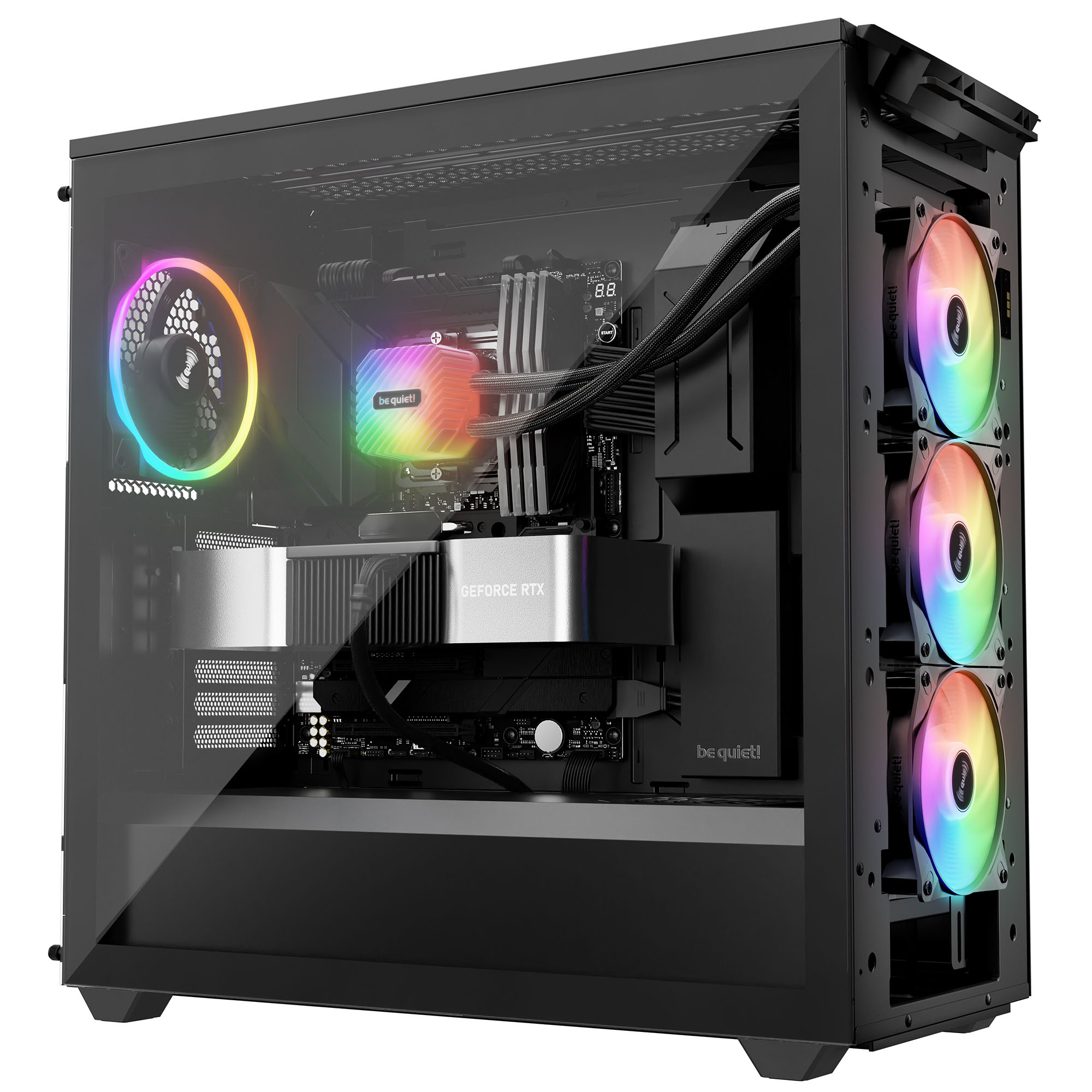 be quiet! - be quiet Light Loop 360 ARGB High Performance CPU Water Cooler - 360mm