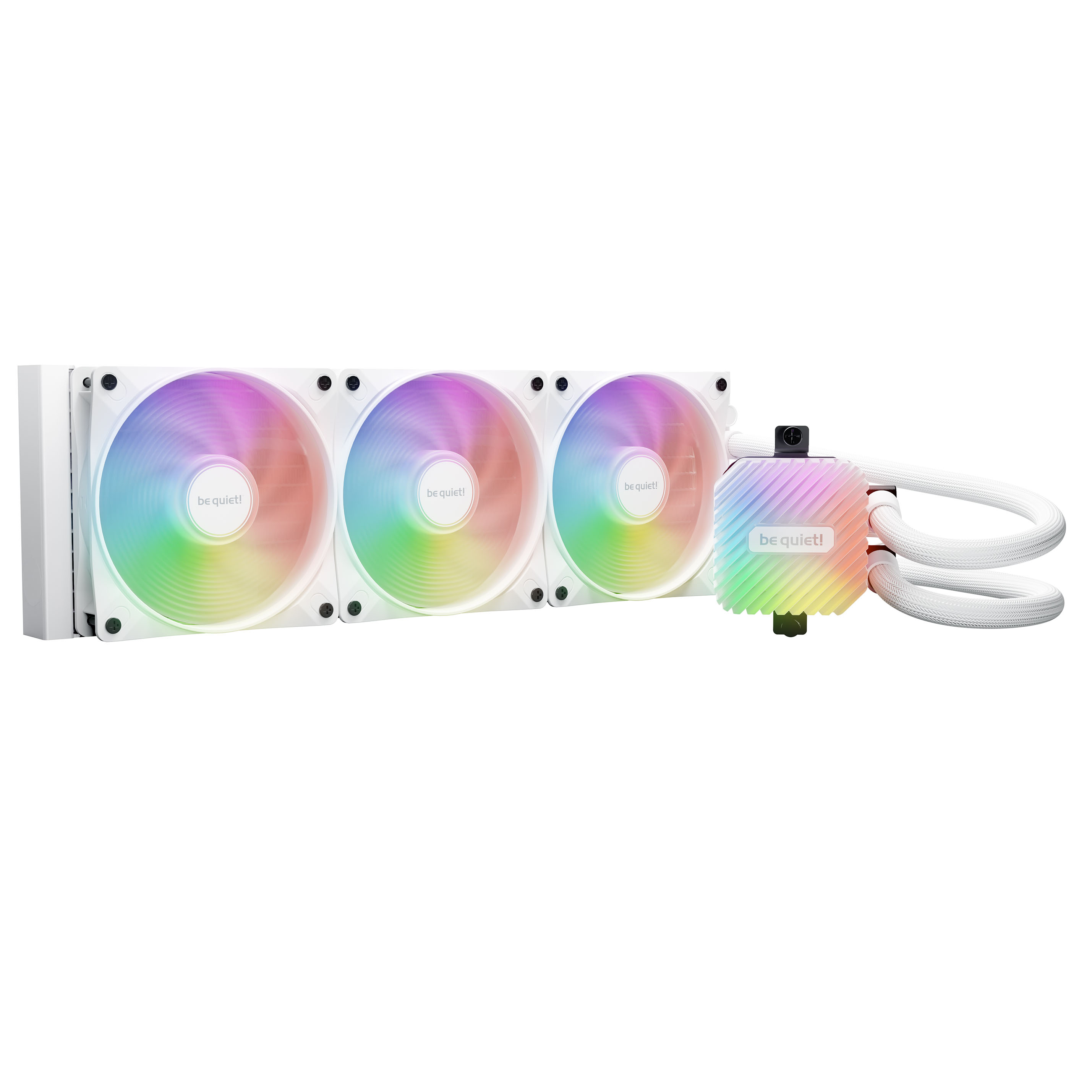 be quiet Light Loop 360 ARGB White High Performance CPU Water Cooler - 360mm