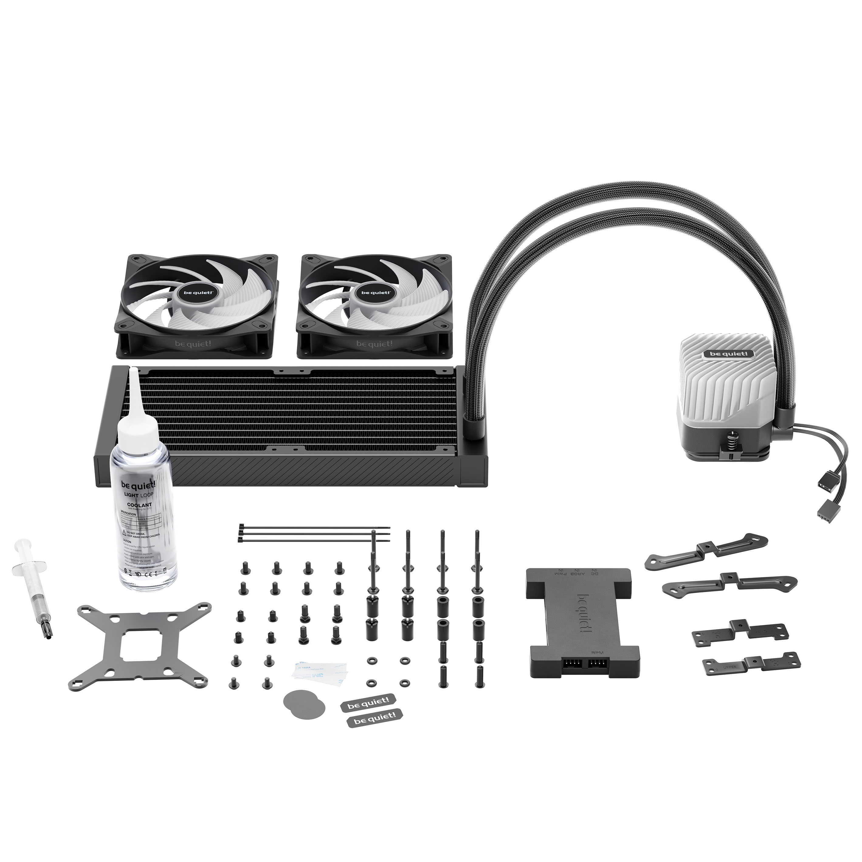 be quiet! - be quiet Light Loop 240 ARGB High Performance CPU Water Cooler - 240mm