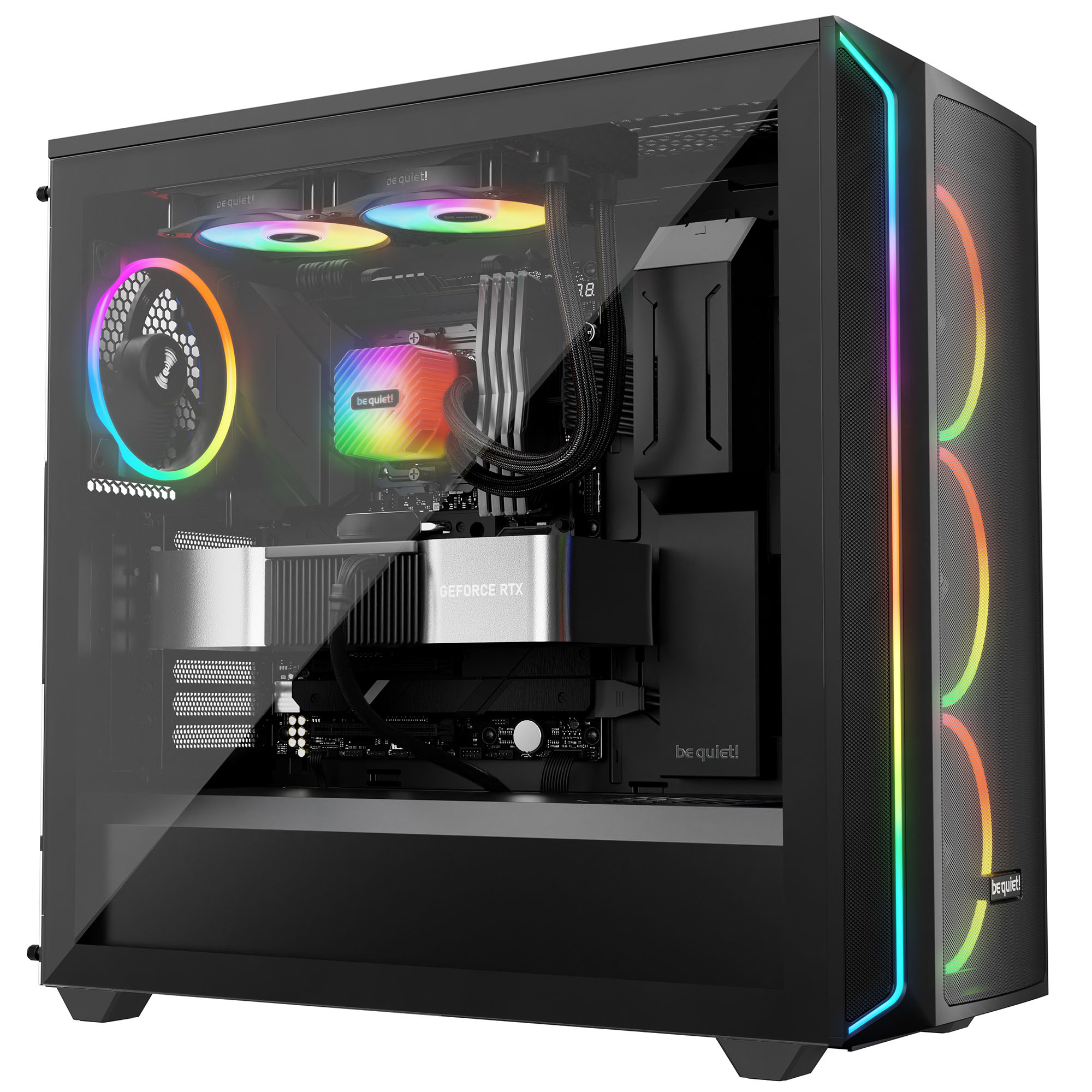 be quiet! - be quiet Light Loop 240 ARGB High Performance CPU Water Cooler - 240mm