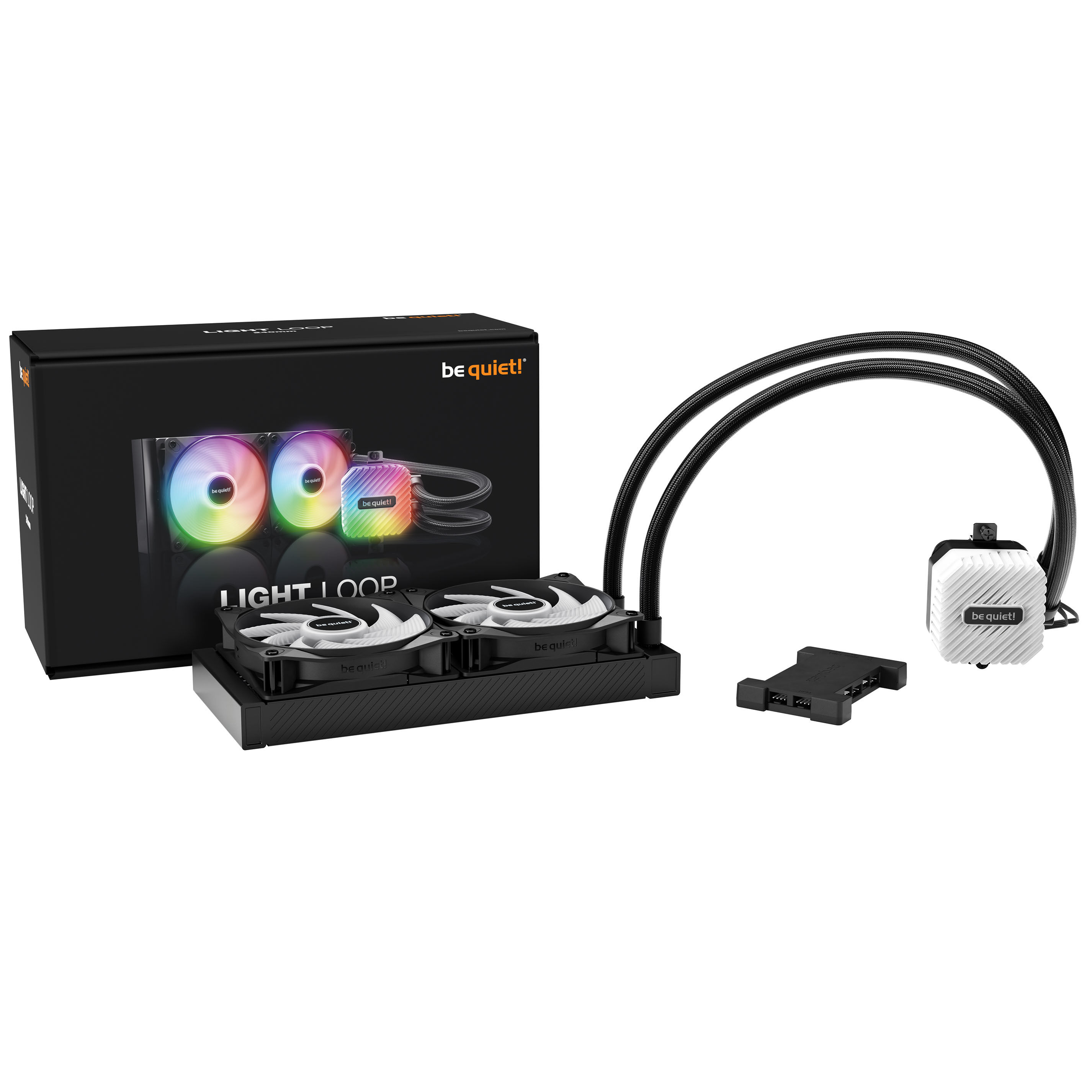 be quiet! - be quiet Light Loop 240 ARGB High Performance CPU Water Cooler - 240mm