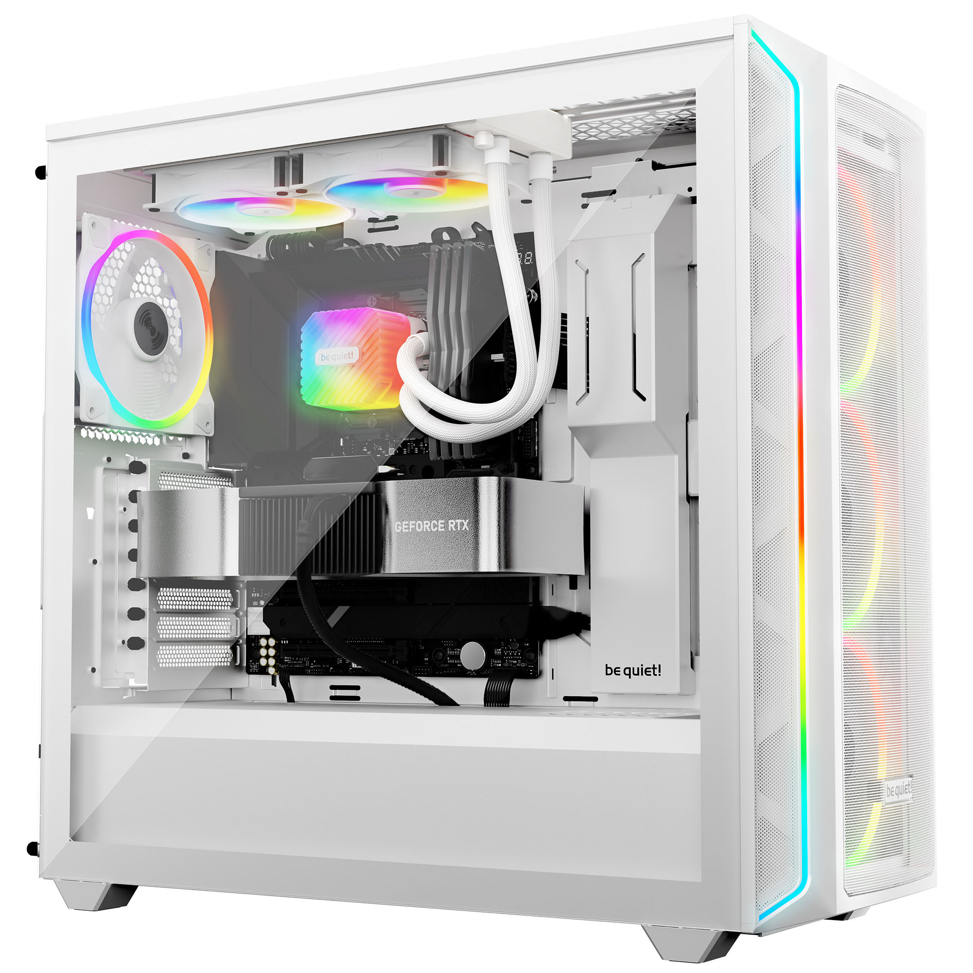 be quiet! - be quiet Light Loop 240 ARGB White High Performance CPU Water Cooler - 240mm