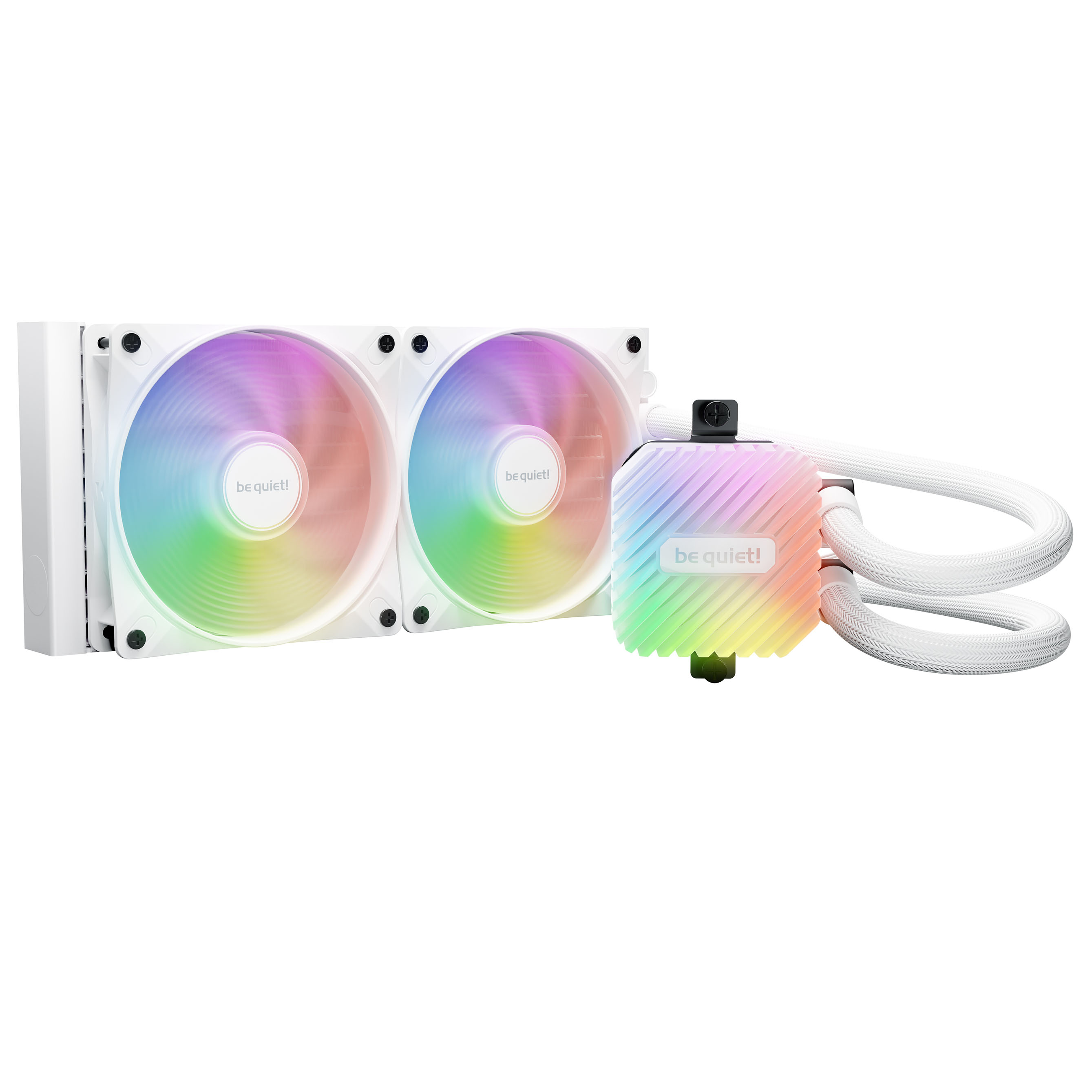 be quiet! - be quiet Light Loop 240 ARGB White High Performance CPU Water Cooler - 240mm