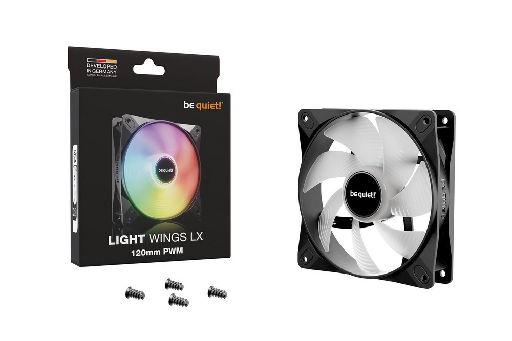 be quiet! - be quiet Light Wings LX ARGB 120mm PWM Fan