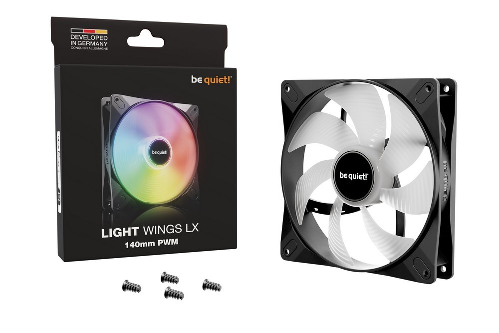 be quiet! - be quiet Light Wings LX ARGB 140mm PWM Fan