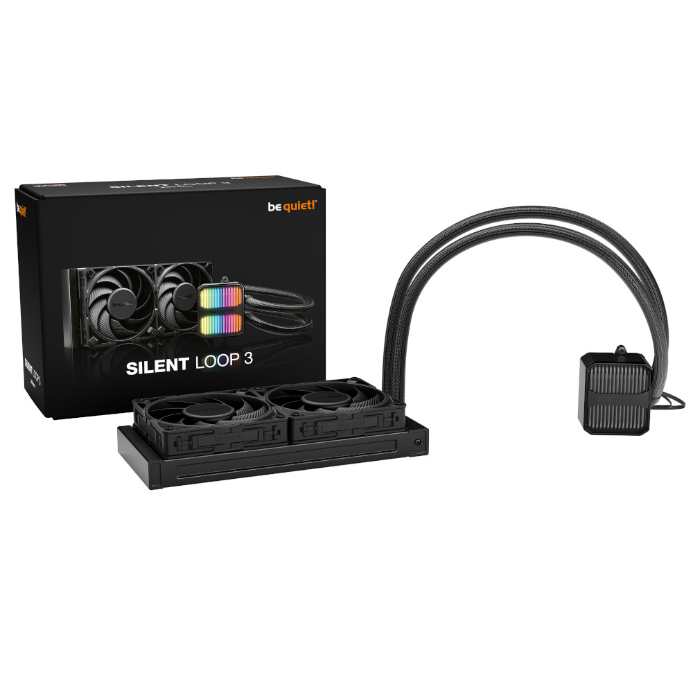 be quiet! - be quiet Silent Loop 3 240 High Performance CPU Water Cooler - 240mm