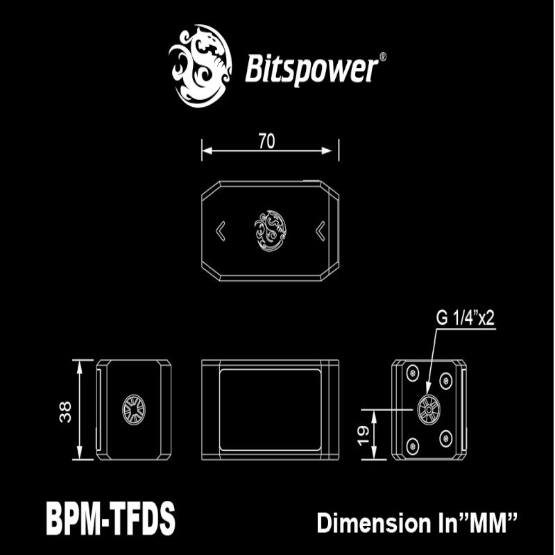 Bitspower - Bitspower Thermaflow Digital Sensor
