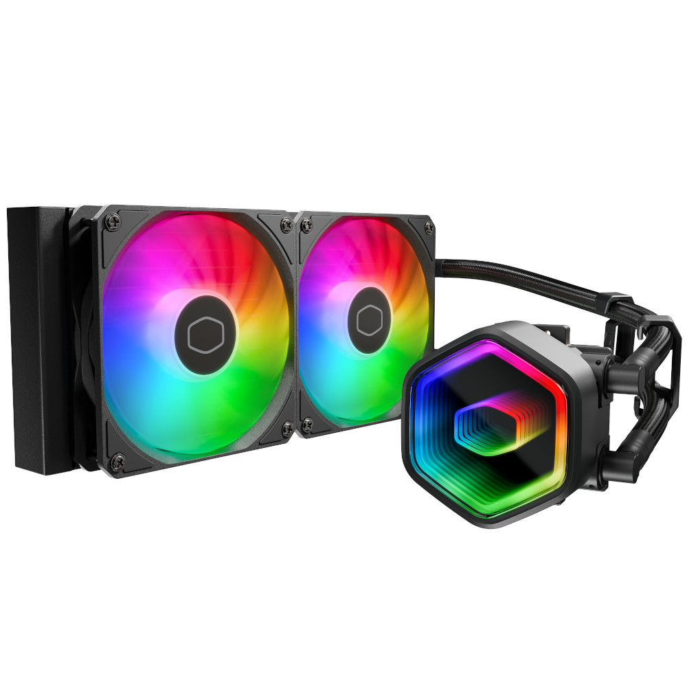 Cooler Master MasterLiquid 240 Core II ARGB All In One Liquid CPU Cooler - 240mm