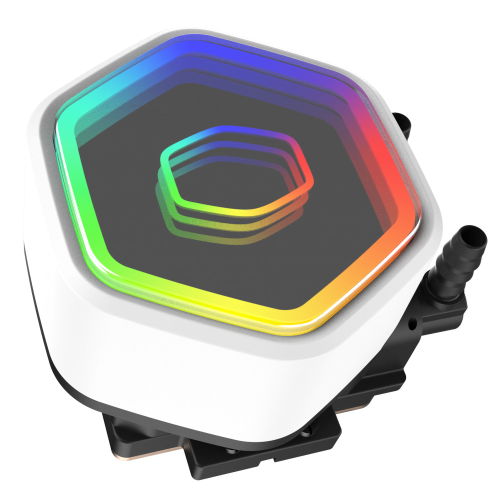 Cooler Master - Cooler Master MasterLiquid 240 Core II ARGB White All In One Liquid CPU Cooler