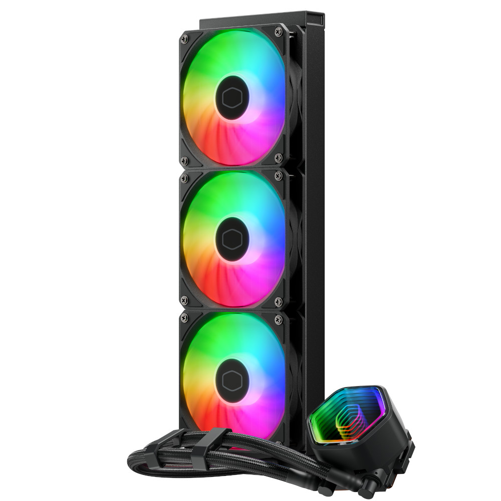 Cooler Master - Cooler Master MasterLiquid 360 Core II ARGB All In One Liquid CPU Cooler - 360mm