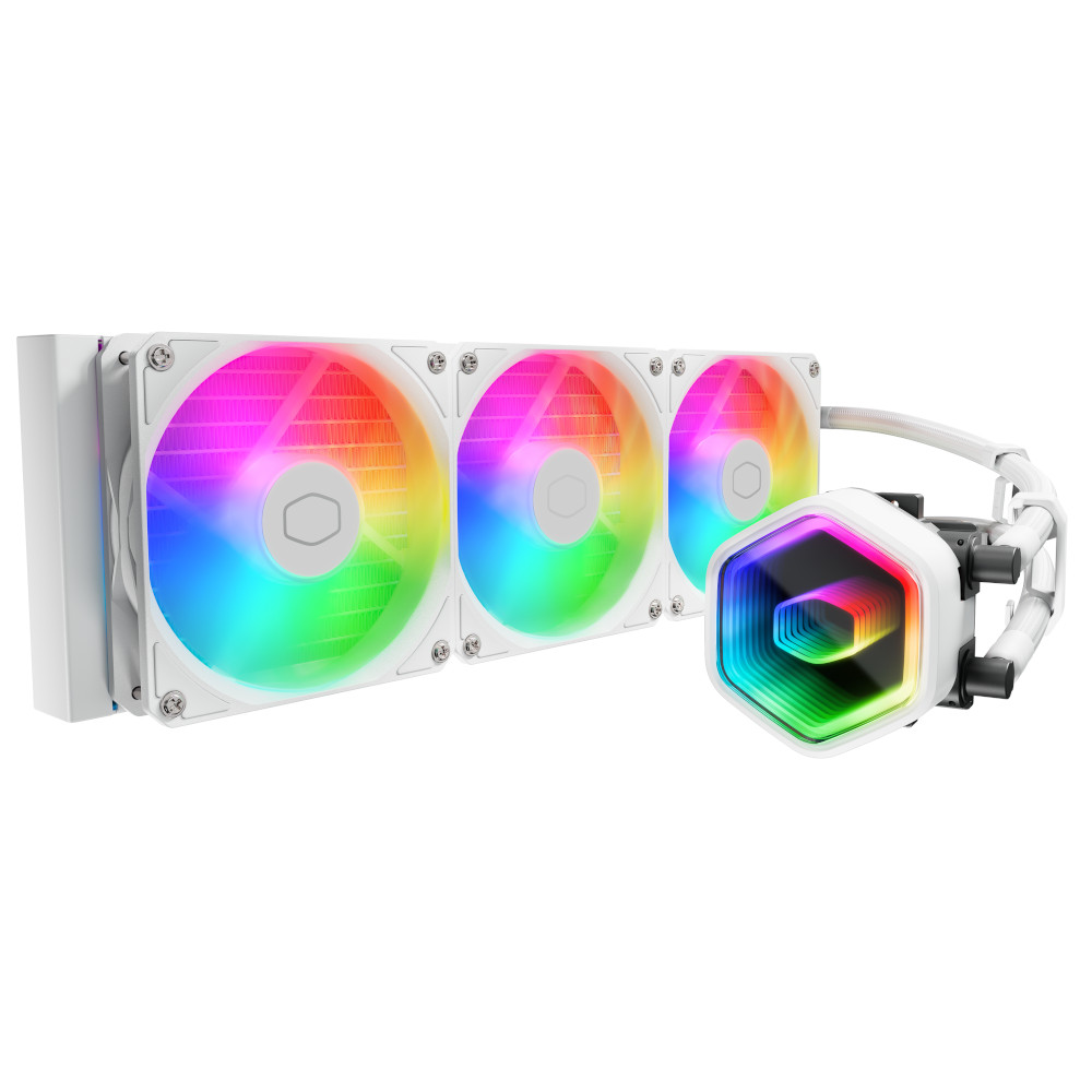 Cooler Master - Cooler Master MasterLiquid 360 Core II ARGB White All In One Liquid CPU Cooler