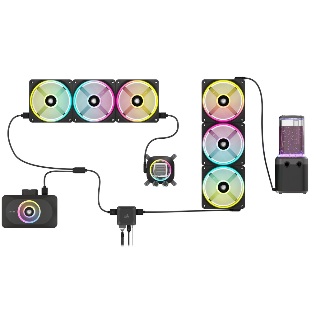 CORSAIR - Corsair Hydro Series iCUE LINK XC7 RGB ELITE CPU Water Block