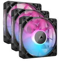 Photos - Computer Cooling Corsair iCUE LINK RX120 RGB 120mm PWM Fans Starter Kit CO-9051018 