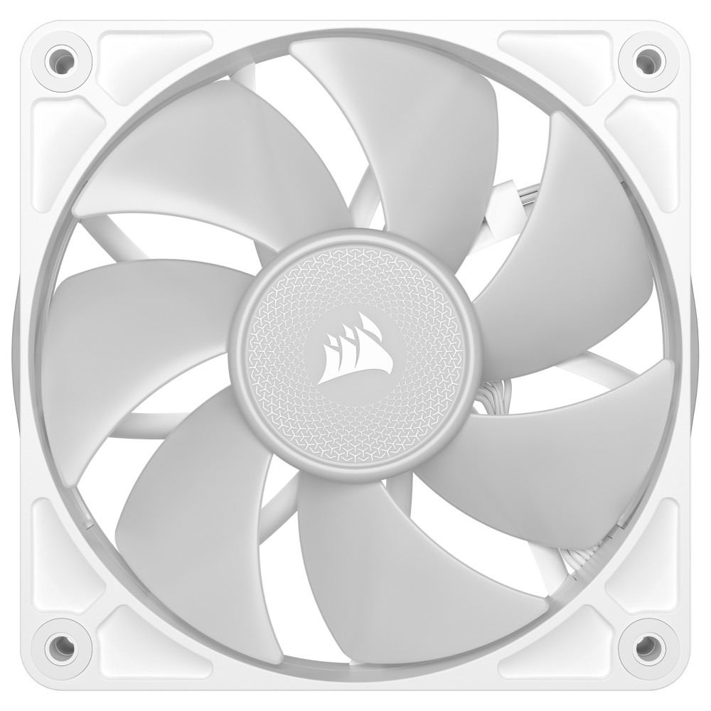CORSAIR - CORSAIR iCUE LINK RX120 RGB 120mm PWM Fans Expansion Fan - White