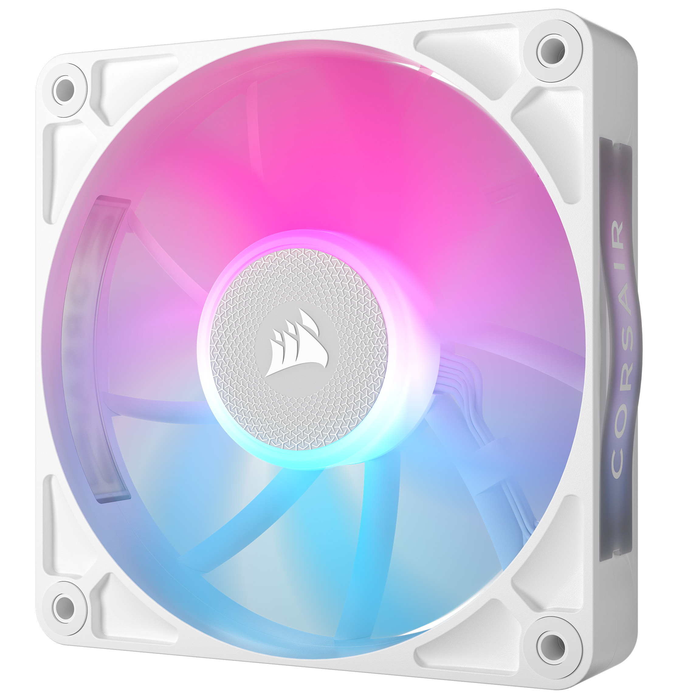 CORSAIR - CORSAIR iCUE LINK RX120 RGB 120mm PWM Fans Expansion Fan - White