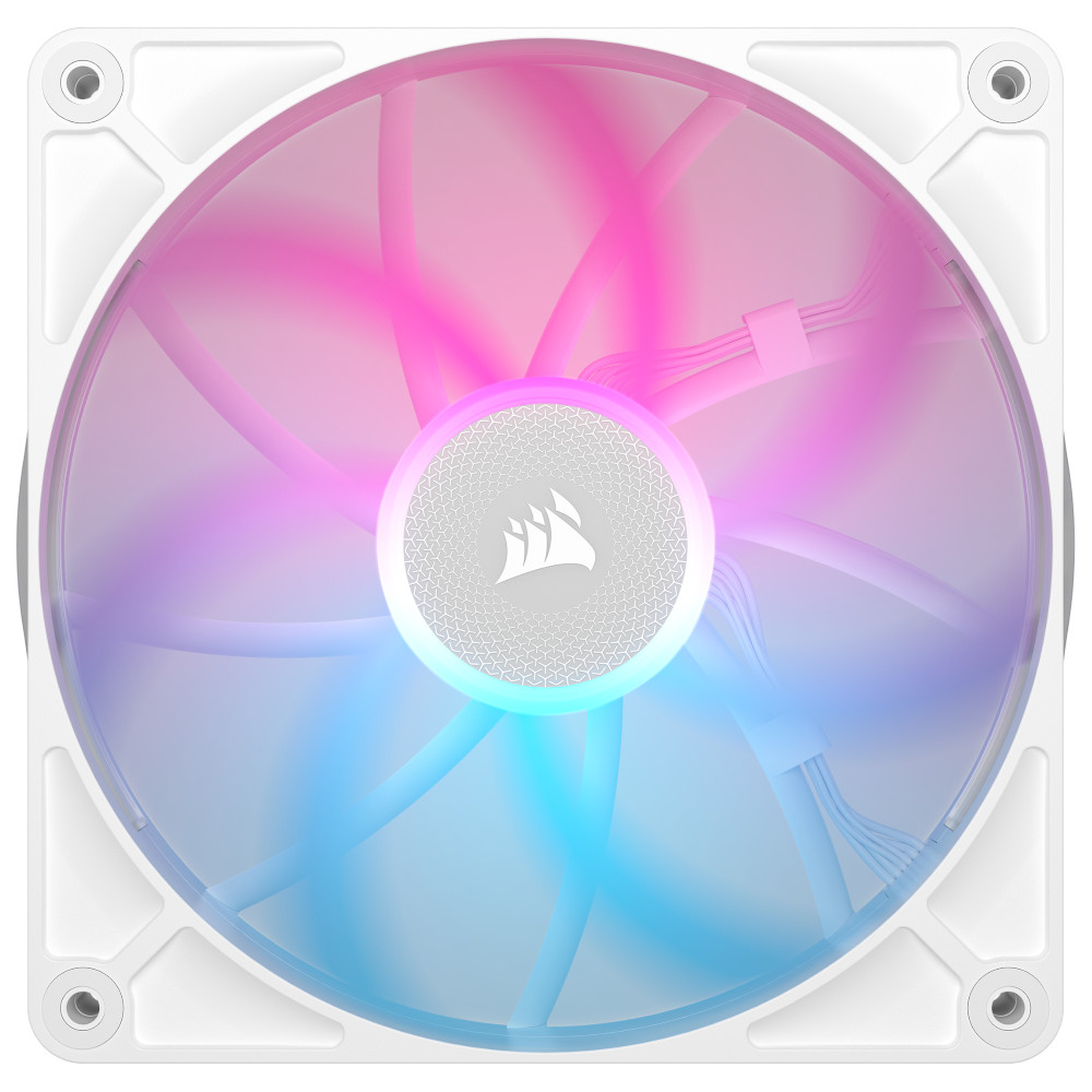 CORSAIR - CORSAIR iCUE LINK RX140 RGB 140mm PWM Fans Expansion Fan - White