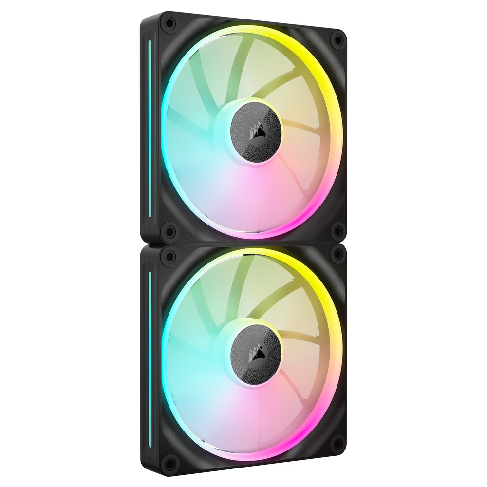 CORSAIR iCUE LINK LX140 RGB 140mm PWM Black Fan Starter Kit