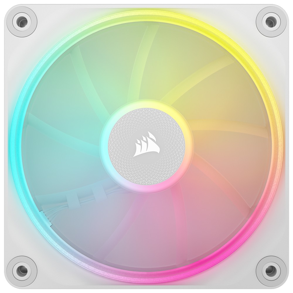 CORSAIR - CORSAIR iCUE LINK LX120 RGB 120mm PWM White Fan Expansion Kit