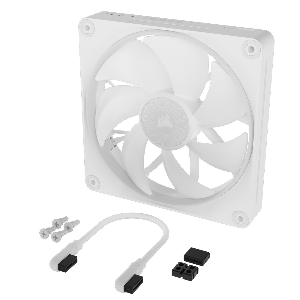 CORSAIR - CORSAIR iCUE LINK LX120 RGB 120mm PWM White Fan Expansion Kit