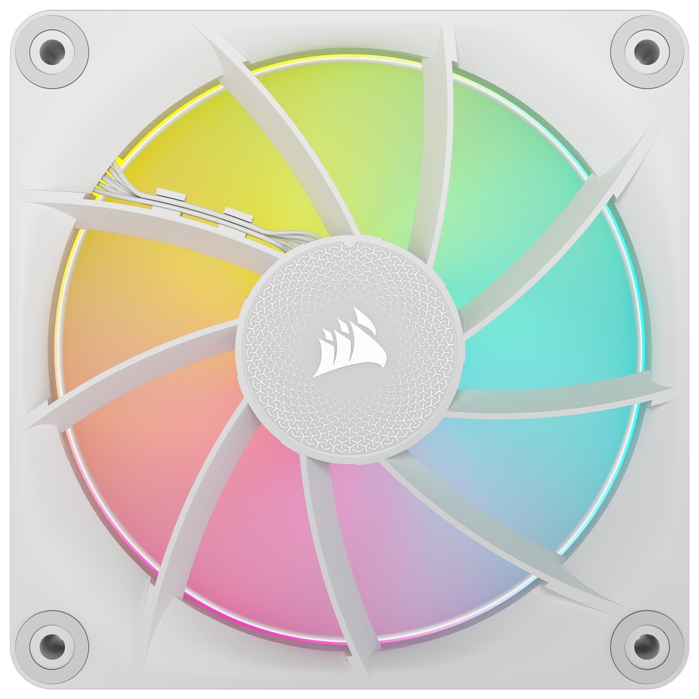 CORSAIR - CORSAIR iCUE LINK LX120 RGB 120mm PWM White Fan Starter Kit