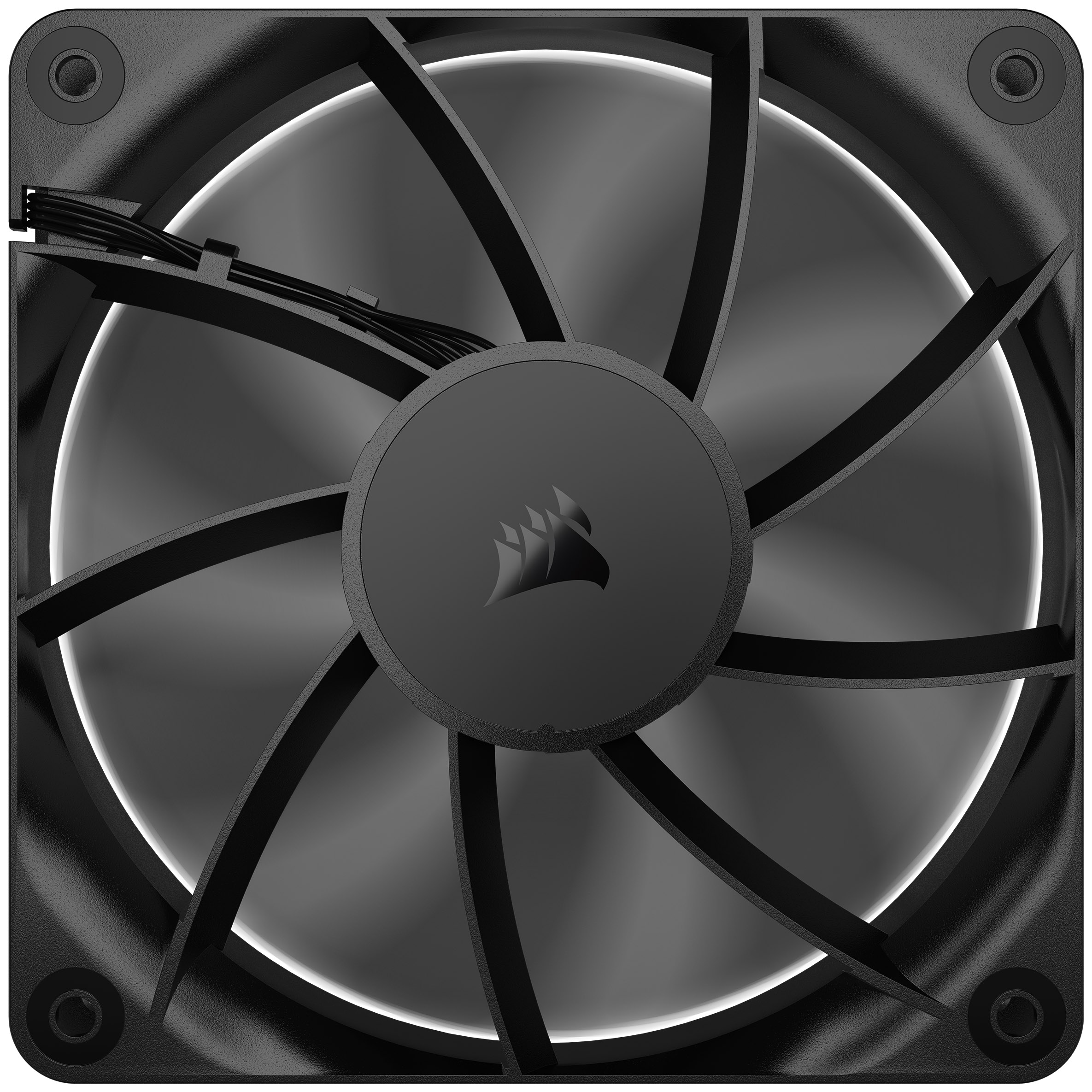 CORSAIR - CORSAIR RS120 120mm PWM Black Fan