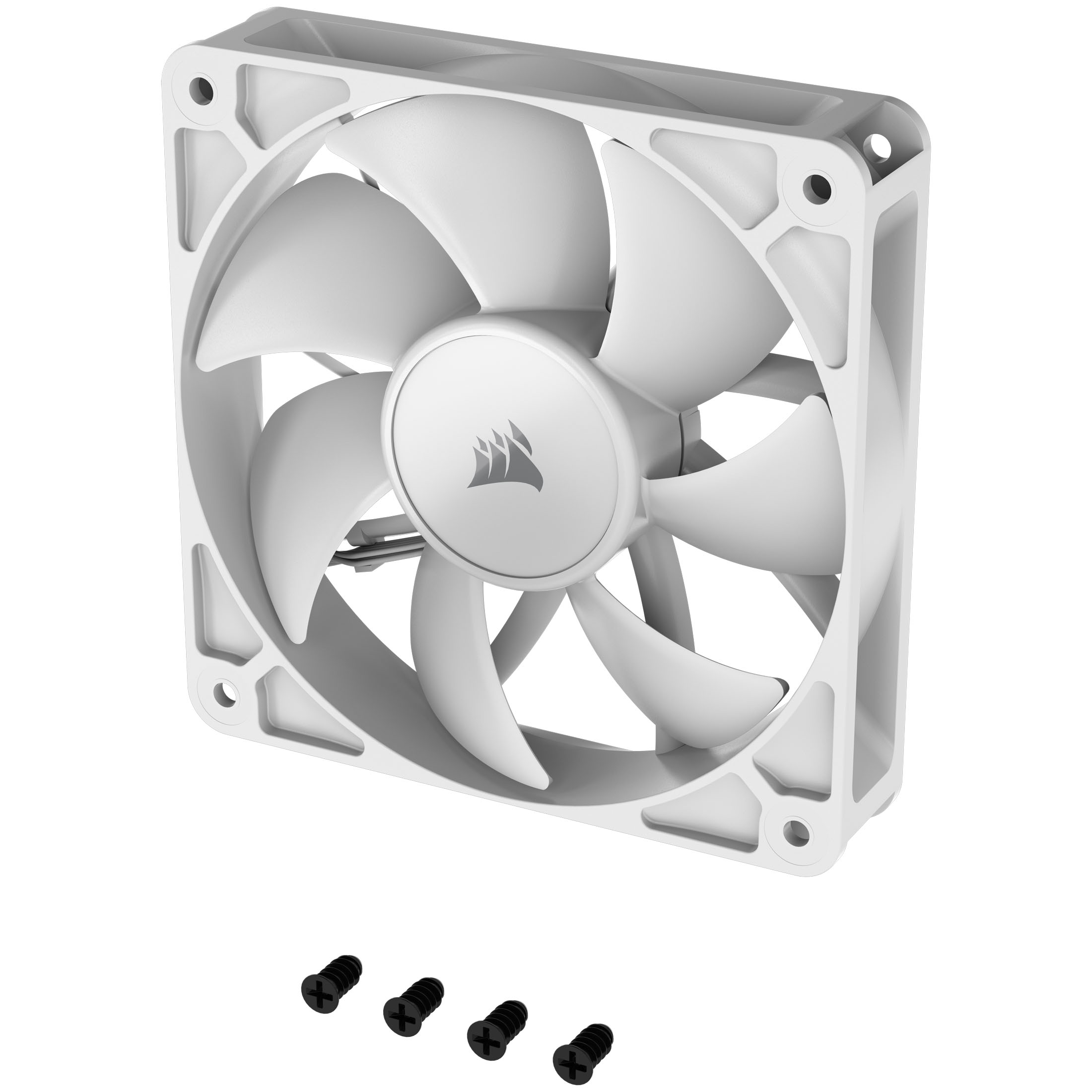 CORSAIR - CORSAIR RS120 120mm PWM White Fan