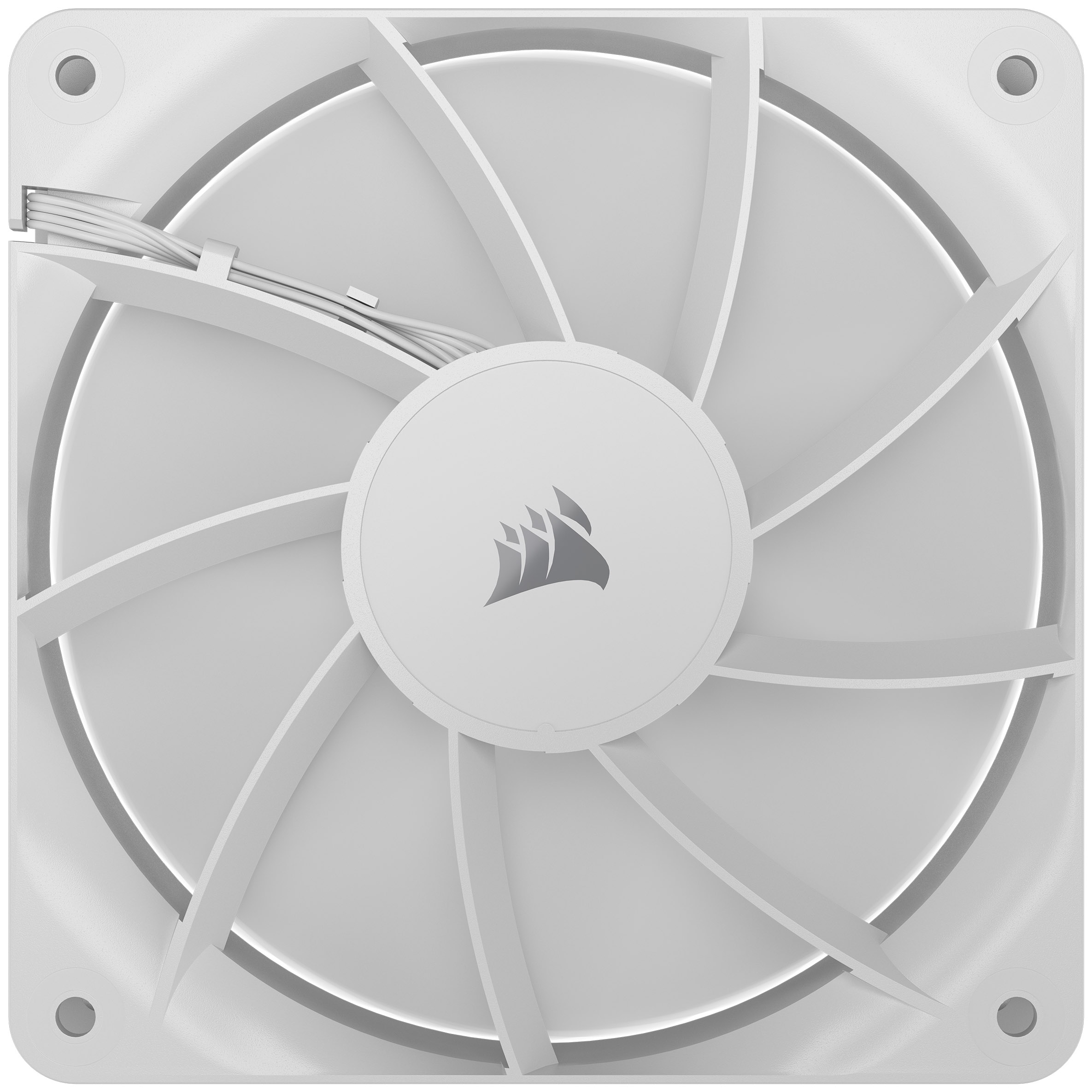 CORSAIR - CORSAIR RS120 120mm PWM White Fan