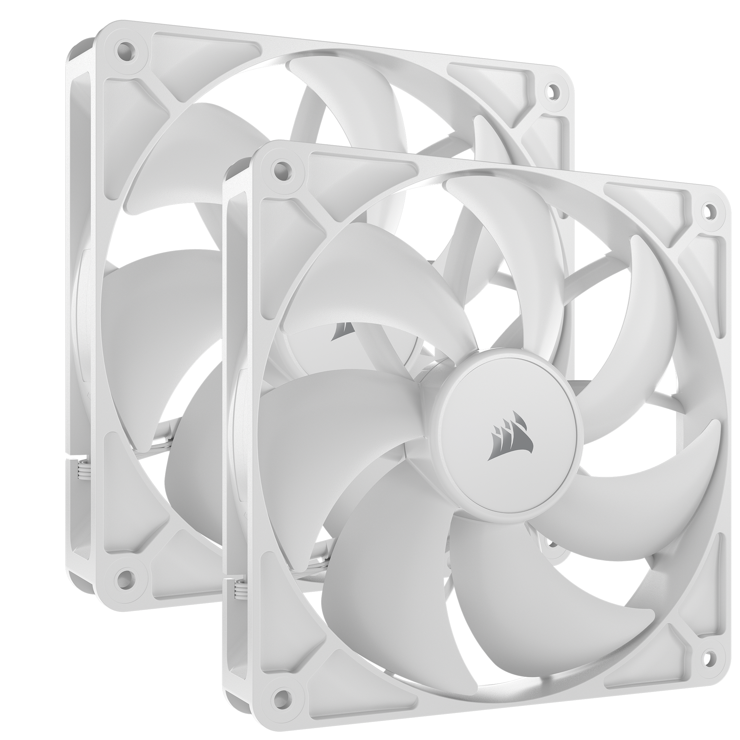 CORSAIR RS140 140mm PWM White Dual Fan Pack