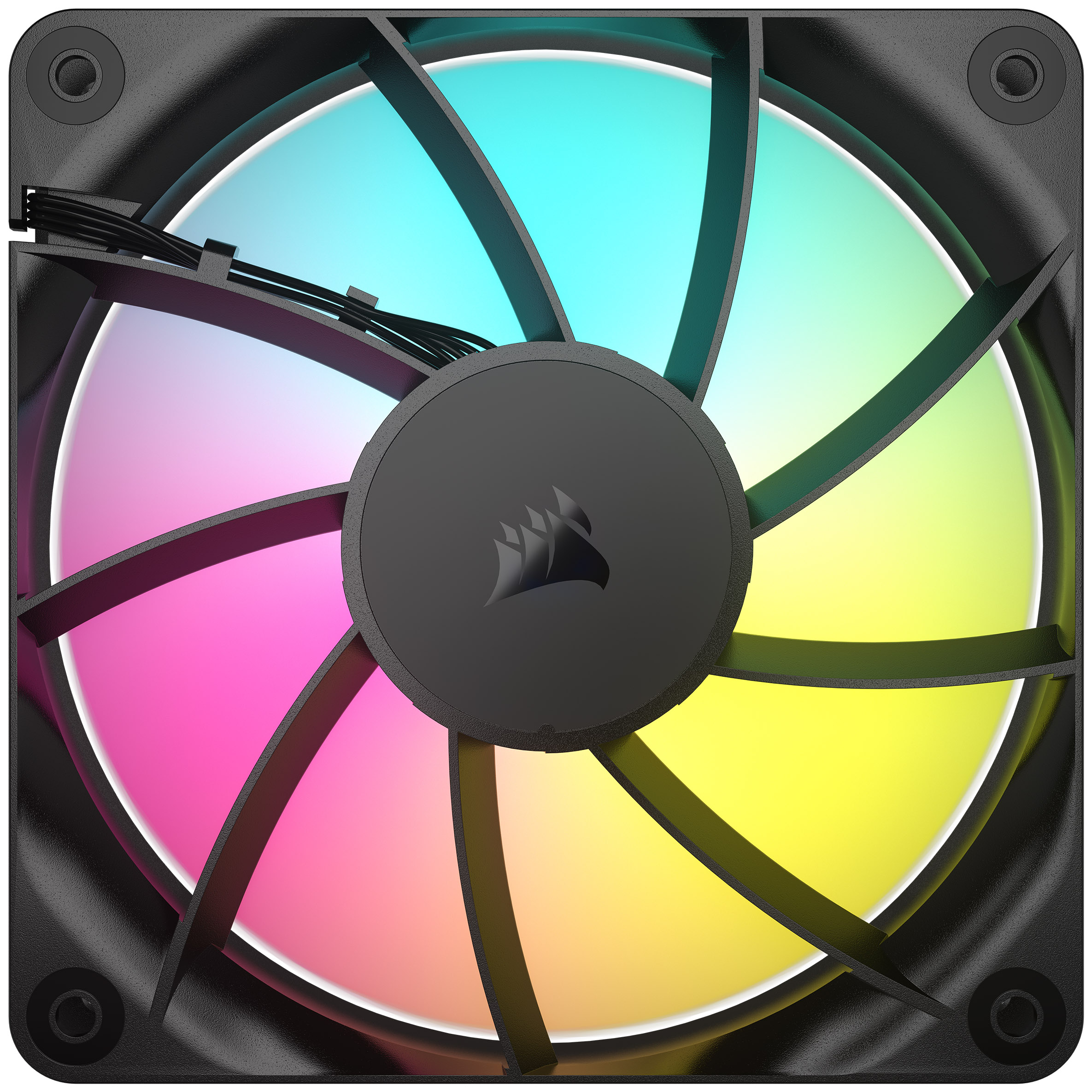 CORSAIR - CORSAIR RS120 ARGB 120mm PWM Black Fan