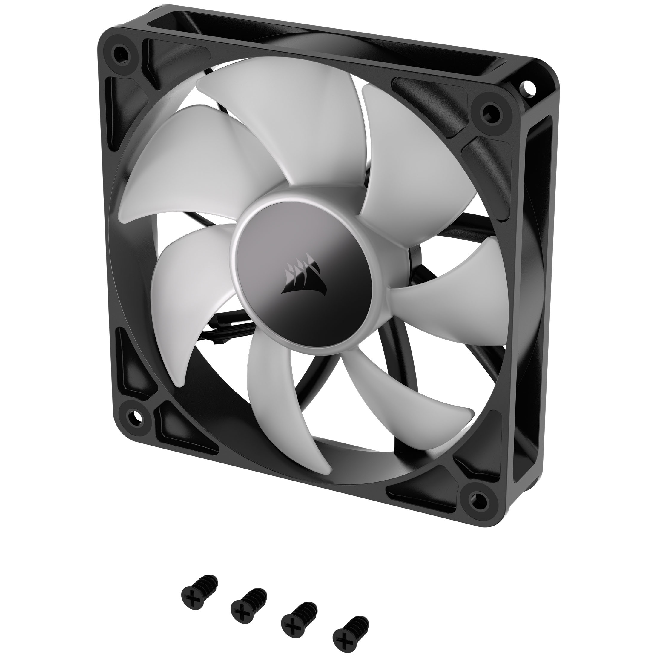 CORSAIR - CORSAIR RS120 ARGB 120mm PWM Black Fan